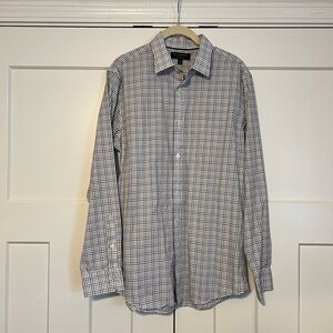 Men's Blue Checkered Shirt